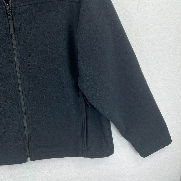 Cabela’s Men’s Fleece Jacket Sz Large Black 100% Polyester - Picture 5 of 11